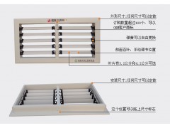 LP环保空调专用风口 水冷空调塑钢风口 手动风口-- 福建佰事诚环保科技有限公司