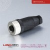 M12-M8连接器M12-M8法兰座M12-M8传感