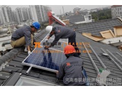 泰联新能源上海松江4.16KW分布式太阳能光伏发电系统工程案例-- 泰联新能源河南运营中心