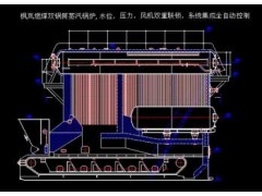 双锅筒燃煤蒸汽总图-- 郑州枫岚锅炉有限公司