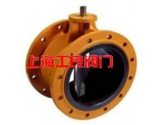 D41X、D341X法兰式橡胶封蝶阀-- 上海工良阀门厂