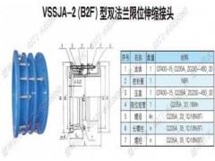 双法兰限位伸缩接头，限位伸缩器-- 巩义市健坤防水套管厂