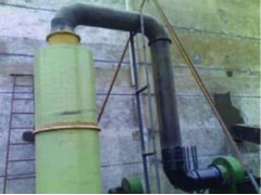 6T锅炉配备玻璃钢脱硫除尘器-- 河北华强科技开发有限公司