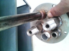 工业锅炉燃油泵带不锈钢金属软管-- 景县恒硕金工材料制品厂