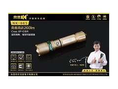 LED强光旋转调焦手电筒NK-663-- 东莞市文宝堂电子有限公司