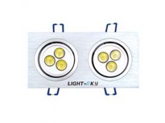 6w高品质可做调光方形LED天花灯-- 深圳市莱仕凯光电科技有限公司