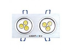 6w高品质可做调光方形LED天花灯-- 深圳市莱仕凯光电科技有限公司