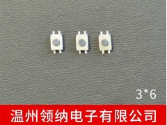 3x6贴片式轻触开关、防银迁移轻触开关-- 温州领纳电子有限公司