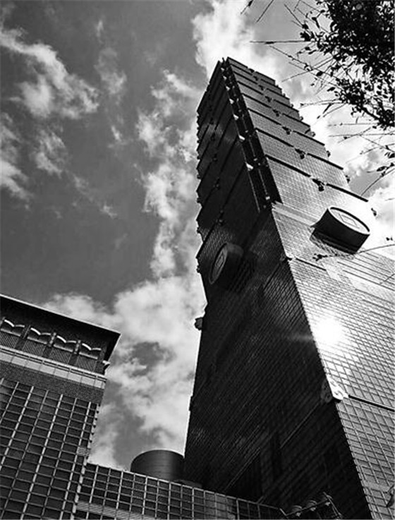 台北101大楼508米高是台北地标