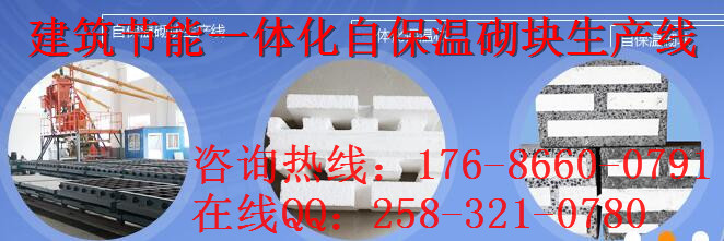 自保温砌块设备生产线