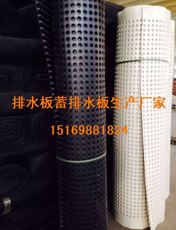 惠州车库绿化排水板～广州地下室抗裂排水板-- 泰安市泽瑞土工材料有限公司