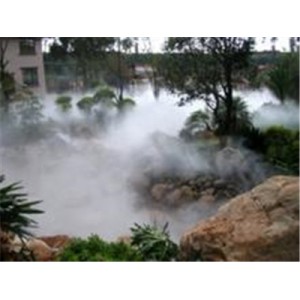 假山水池边的景观人造雾价格优惠