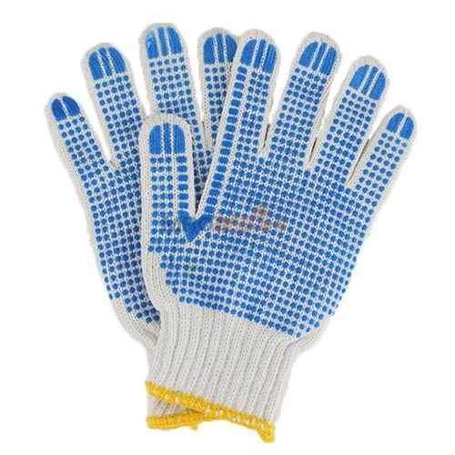 MYEHS/迈易斯 防割防滑耐磨蓝色点塑工作手套畅为供-- 上海畅为实业有限公司