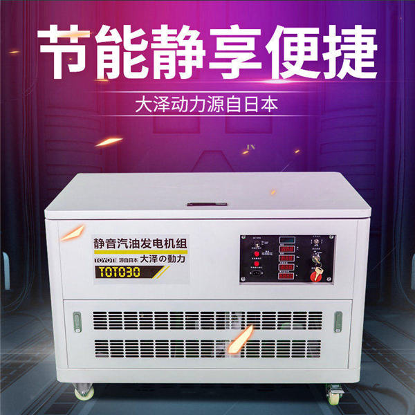 ​政府采购30kw静音汽油发电机-- 上海豹罗实业有限公司