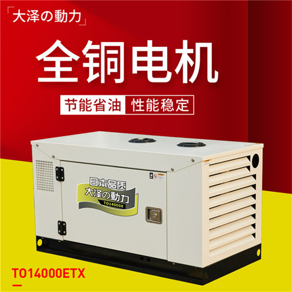 静音10千瓦水冷柴油发电机大泽动力-- 上海豹罗实业有限公司