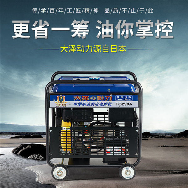 大泽230A柴油发电电焊两用机TO230A-- 上海豹罗实业有限公司
