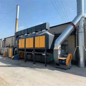 安平铸造厂催化燃烧rco装置2万风量设备厂家