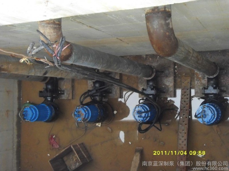 南京蓝深WQ150-17-15污水提升泵 包安装调试-- 南京蓝深制泵（集团）股份有限公司