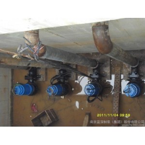 南京蓝深WQ150-17-15污水提升泵 包安装调试