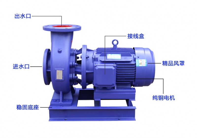 买ISW系列卧式管道离心泵、清水离心泵、卧式管道泵找上海三利-- 上海三利给水设备有限公司