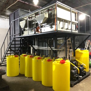 垃圾中转站压滤液电芬顿污水处理设备可订做大中小型