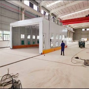 整体移动喷漆房 适应不同工件喷漆需