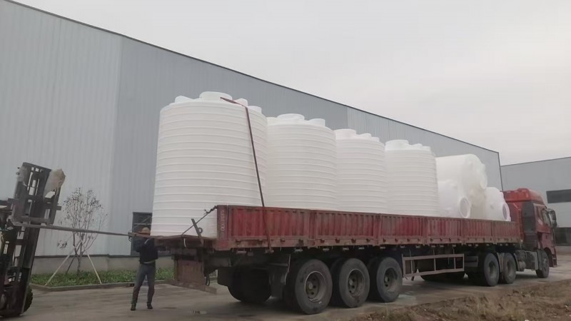湖北黄冈10吨黑色电解清洗液储罐 20吨电解液专用储罐可定制-- 湖北华昇塑业有限公司